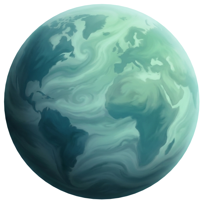 Earth — RU, EN, TM languages
